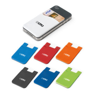 Brindes Personalizados - Porta Cartão para Celular Color Personalizada