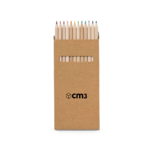 Brindes Personalizados - Caixa de Lápis de Cor 12 Cores Personalizado