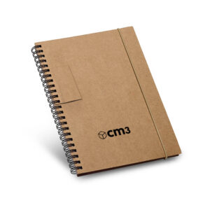 Brindes Personalizados - Caderno de Anotações Pautado com Espiral Personalizado