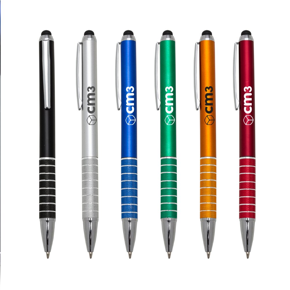 Brindes Personalizados - Caneta Plástica Touch Personalizada