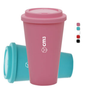Brindes Personalizados - Copo para Café com Tampa 550ml