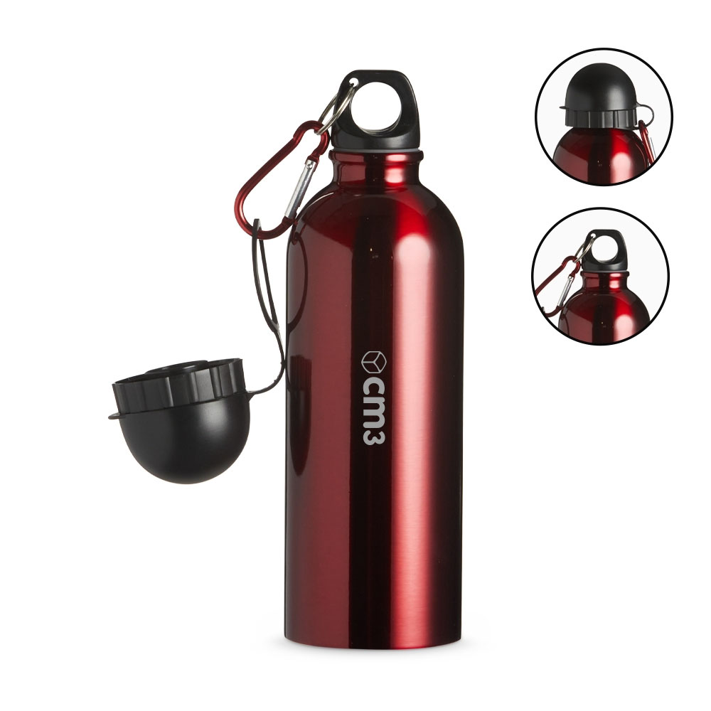 Brindes Personalizados - Garrafa Metal 500ml Personalizada