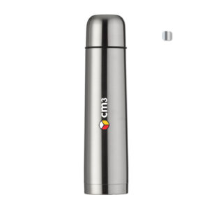 Brindes Personalizados - Garrafa Metal Térmica 1L com Estojo Personalizada