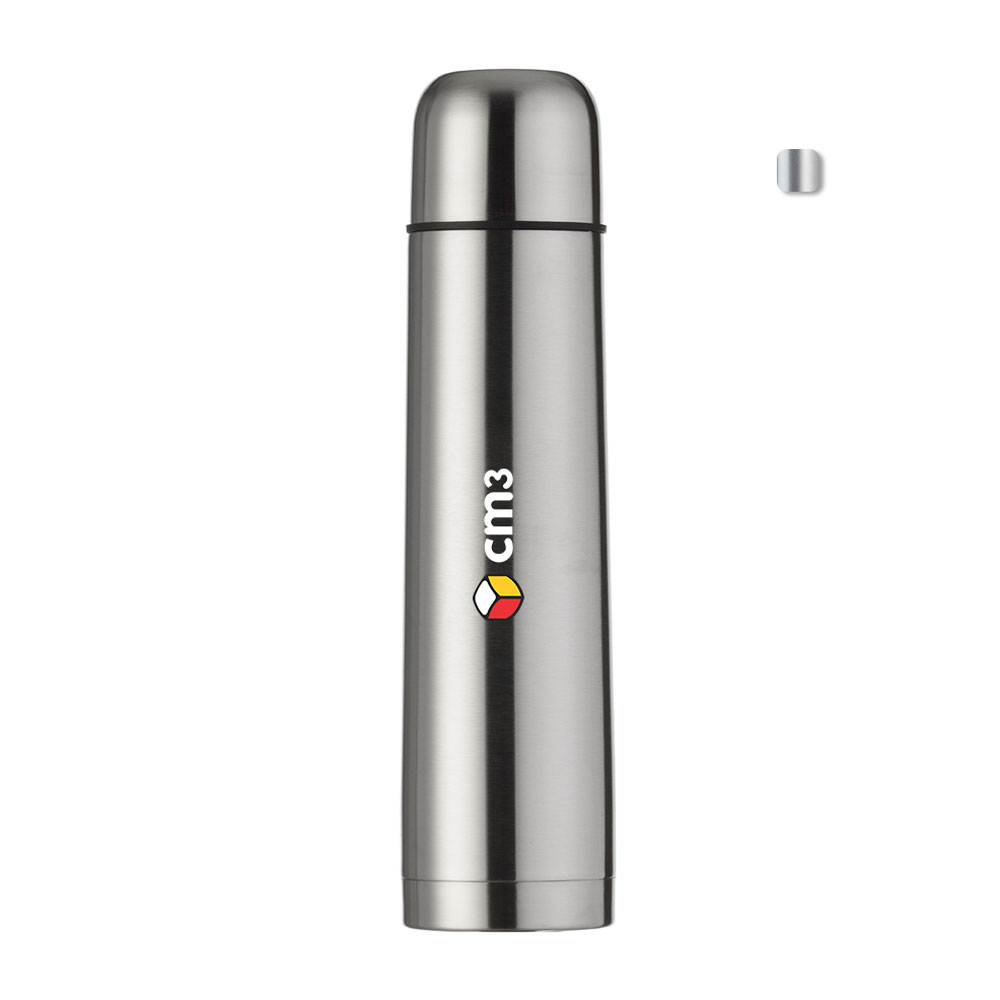 Brindes Personalizados - Garrafa Metal Térmica 1L com Estojo Personalizada