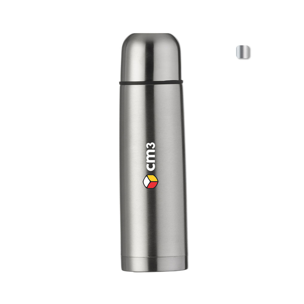 Brindes Personalizados - Garrafa Metal Térmica 500ml com Estojo Personalizada