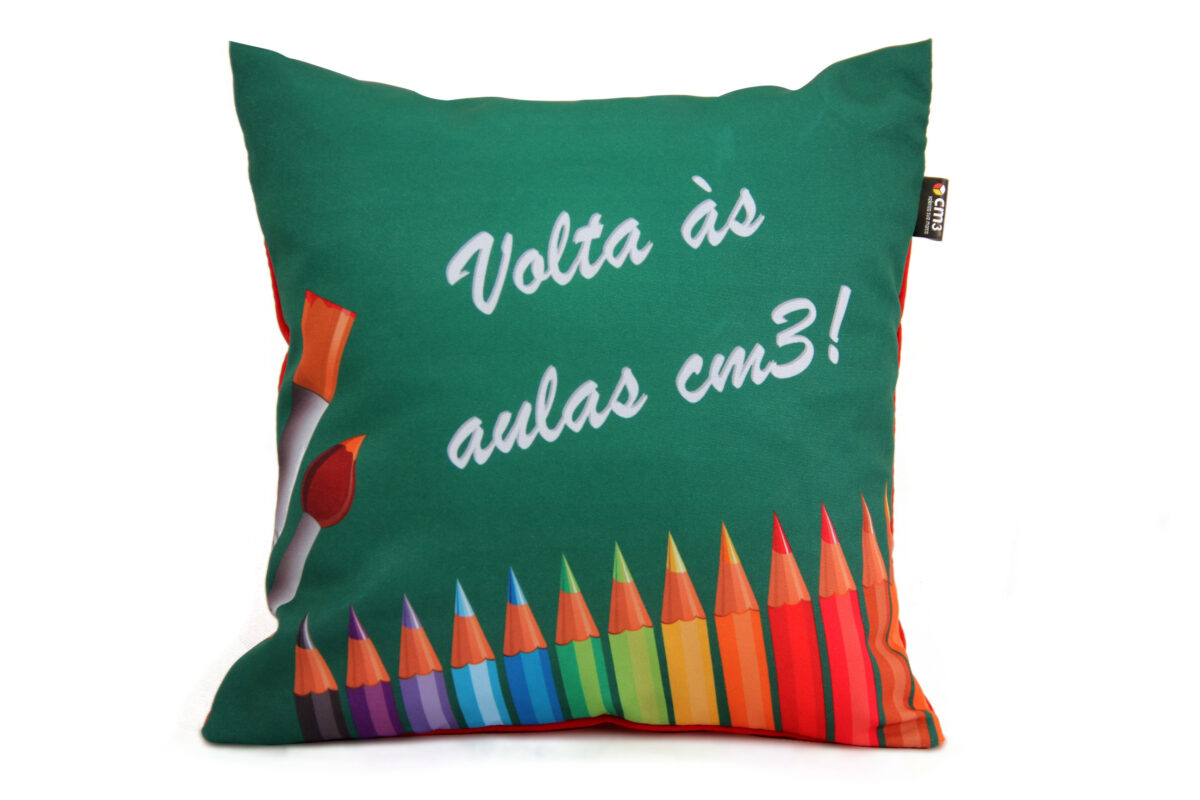 Brindes Personalizados - Almofada Estampas Personalizada