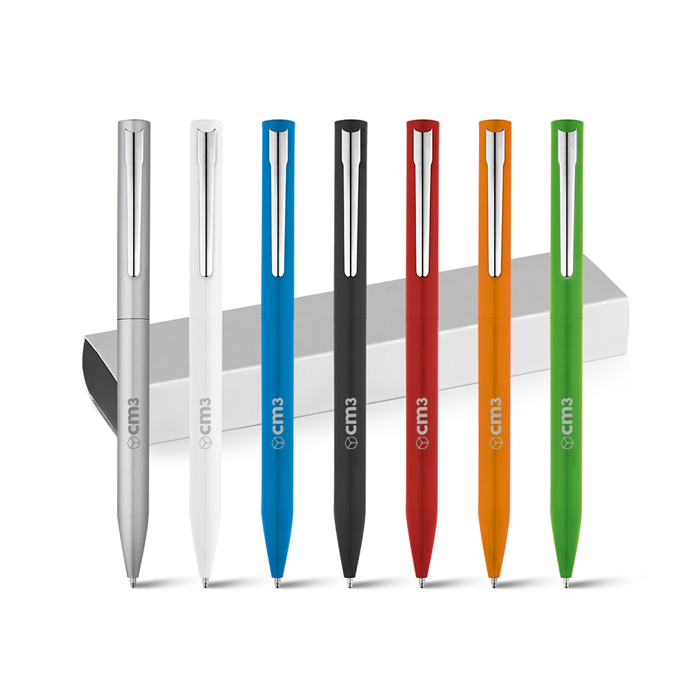 Brindes Personalizados - Caneta Metal com Estojo Personalizada