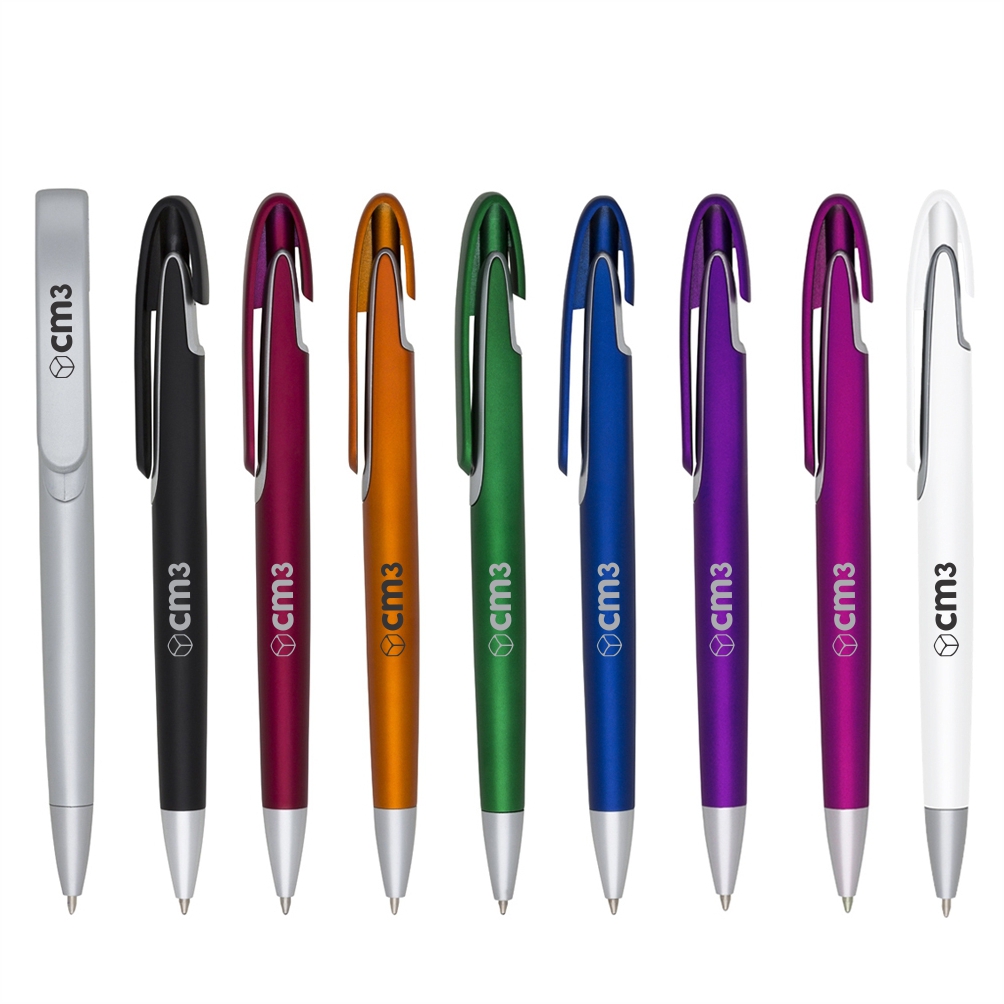 Brindes Personalizados - Caneta Plástica Design Personalizada