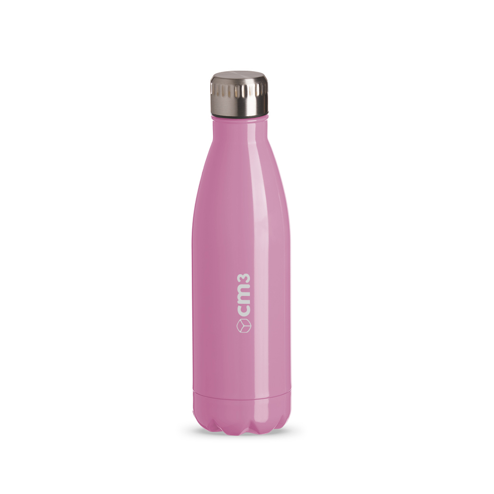 Brindes Personalizados - Garrafa Aço Inox Lisa Brilho 750ml