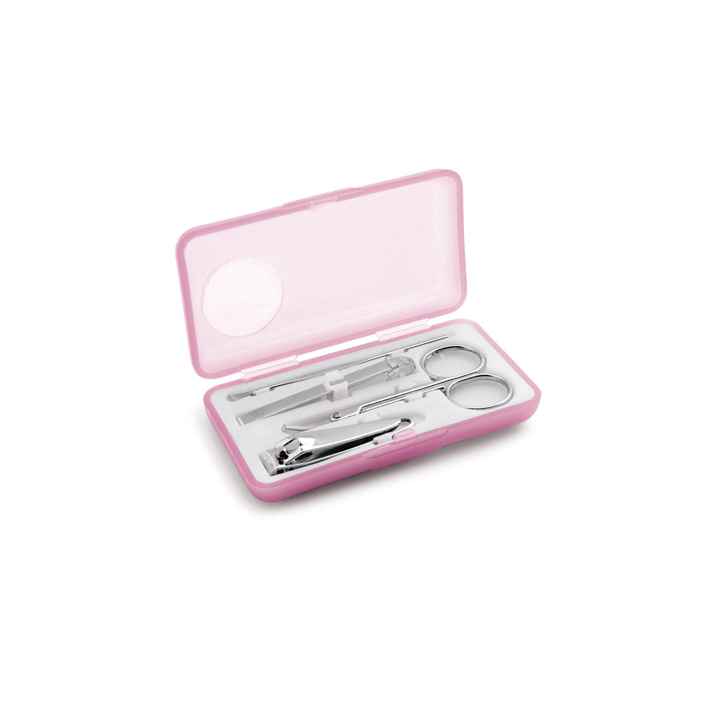 Brindes Personalizados - Kit Manicure 4 Peças com Estojo Personalizado