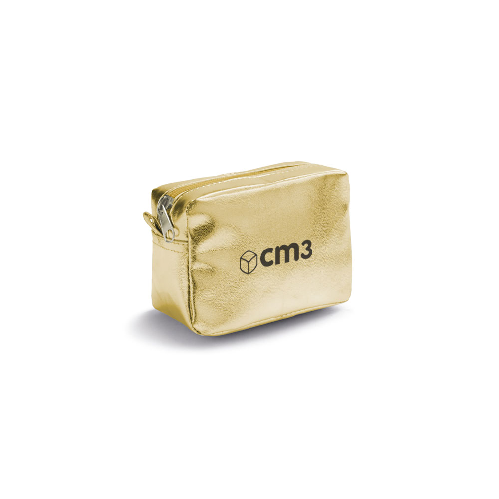 Brindes Personalizados - Necessaire Metalizada Personalizada