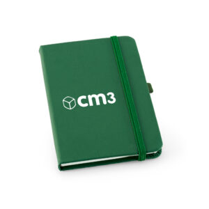 Brindes Personalizados - Moleskine Emborrachado com Porta Caneta Pautado
