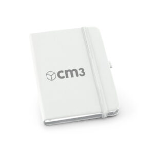 Brindes Personalizados - Moleskine Emborrachado com Porta Caneta Pautado