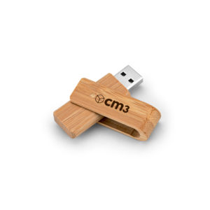 Brindes Personalizados - Pen Drive Bambu 16GB Personalizado