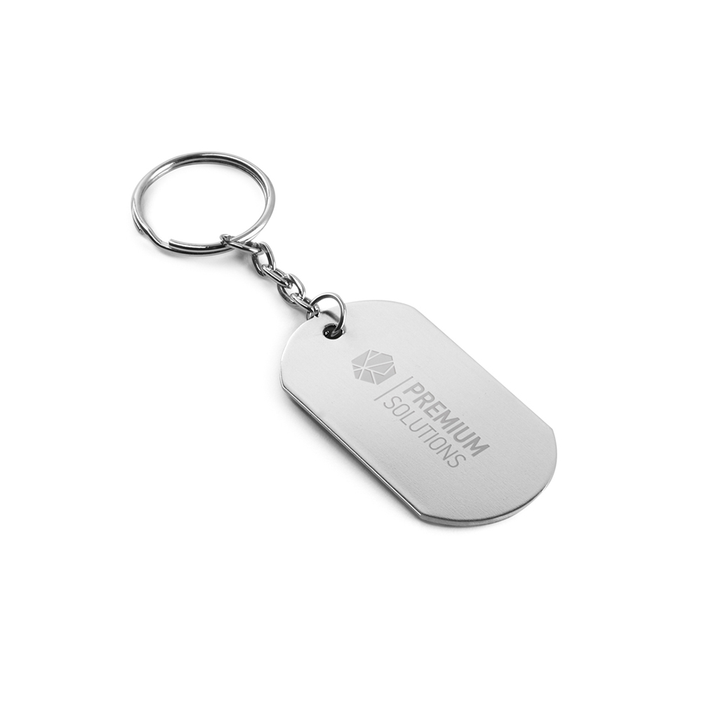 Brindes Personalizados - Chaveiro Metal Plaquinha