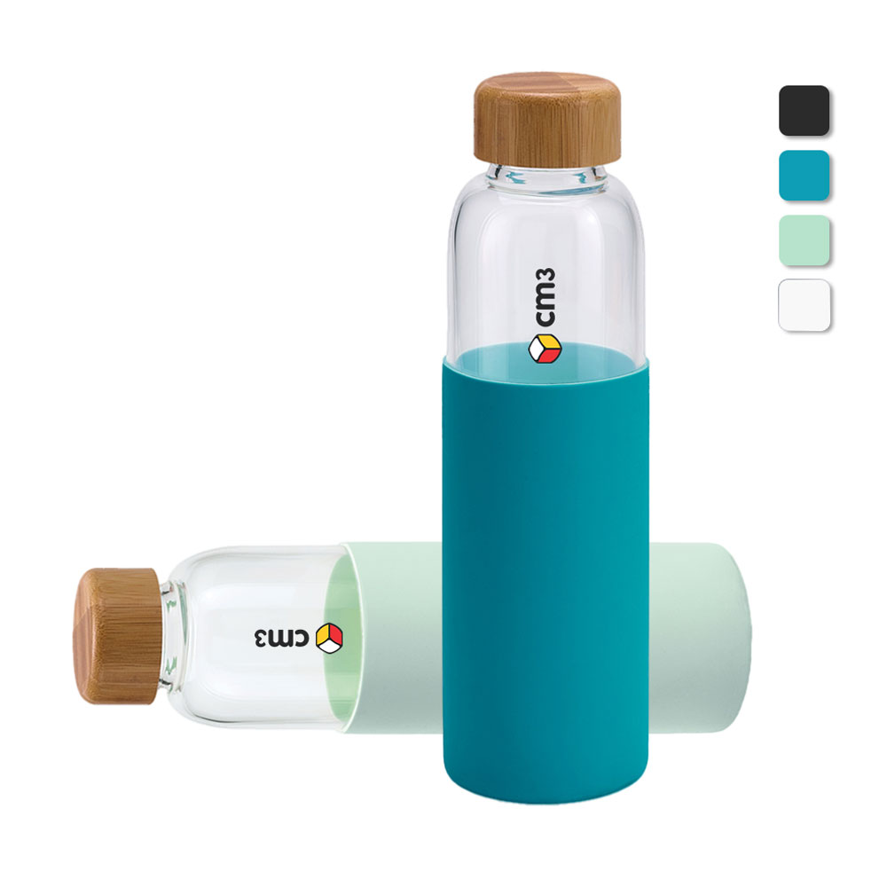 Brindes Personalizados - Garrafa de Vidro 600ml Personalizada