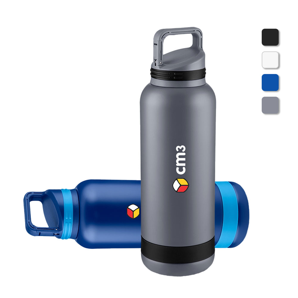 Brindes Personalizados - Garrafa Metal Parede Dupla 750ml