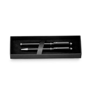 Brindes Personalizados - Conjunto de Canetas Metal com Estojo Personalizado