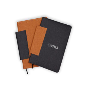 Brindes Personalizados - Caderno de Anotações Couro Ecológico Personalizado
