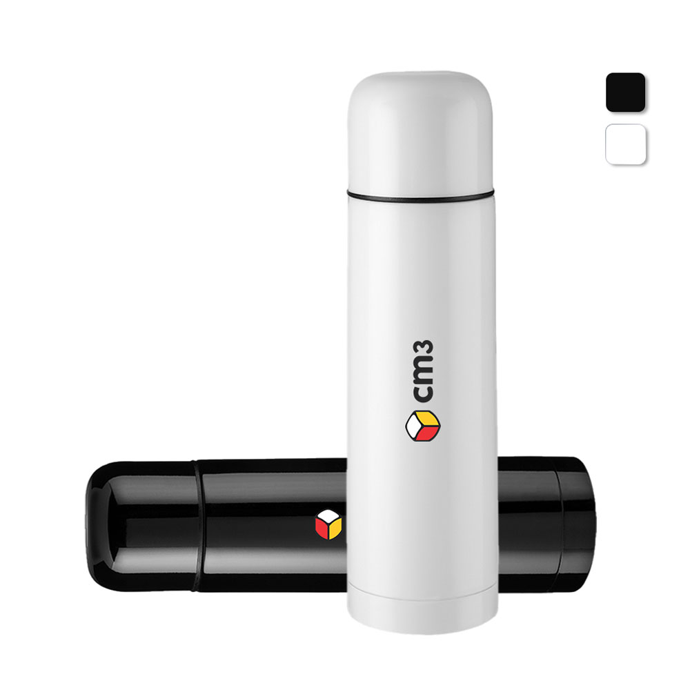 Brindes Personalizados - Garrafa Metal Parede Dupla 500ml Personalizada