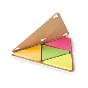 Brindes Personalizados - Mini Bloco Triangular de Post-it Personalizado