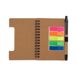 Brindes Personalizados - Caderno de Anotações Ecológico com Caneta Personalizado