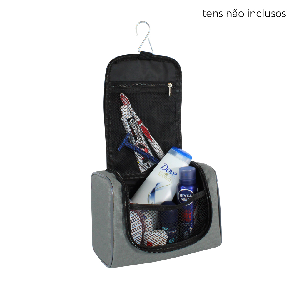 Brindes Personalizados - Necessaire Arthur - Poliéster