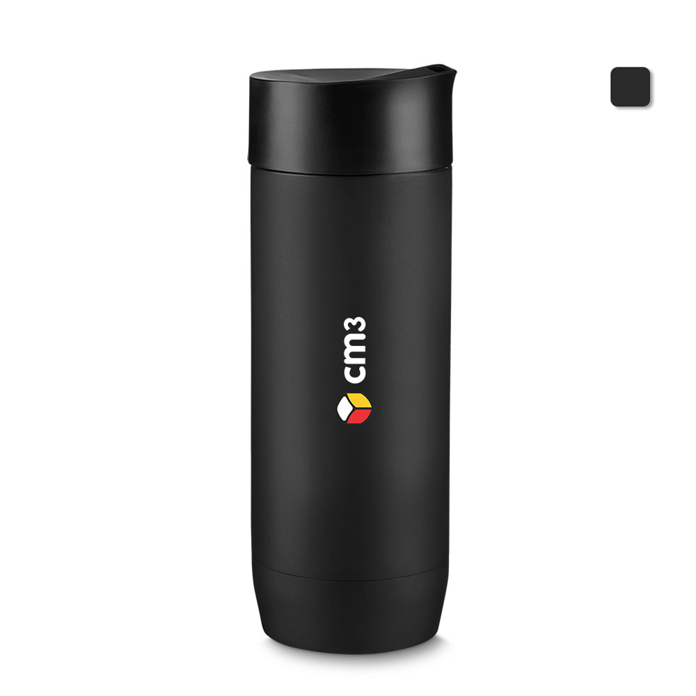 Brindes Personalizados - Copo Metal Parede Dupla 450ml Personalizado
