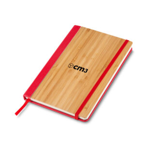 Brindes Personalizados - Caderno de Anotações Bambu Personalizado