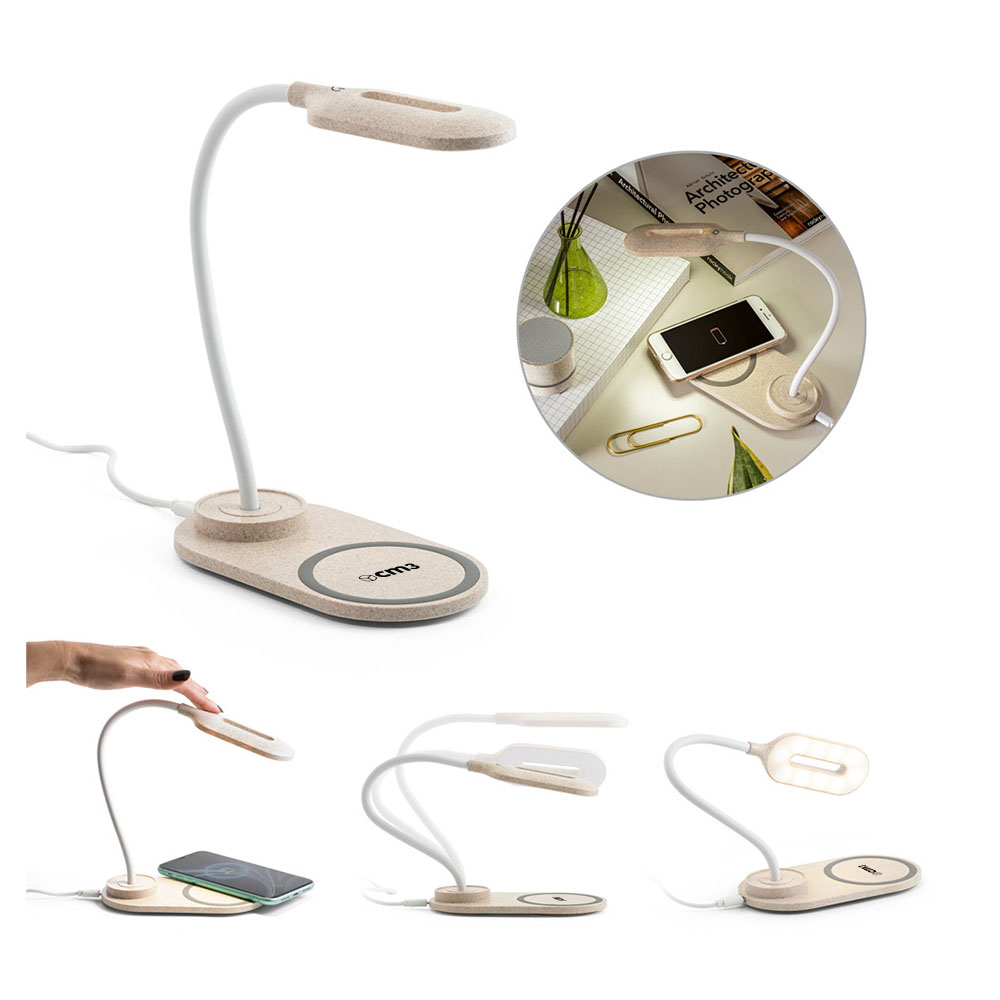 Brindes Personalizados - Luminária de LED e Carregador Personalizada