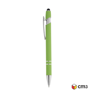 Brindes Personalizados - Caneta Metal Touch Emborrachada Personalizada