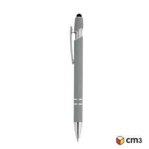 Brindes Personalizados - Caneta Metal Touch Emborrachada Personalizada