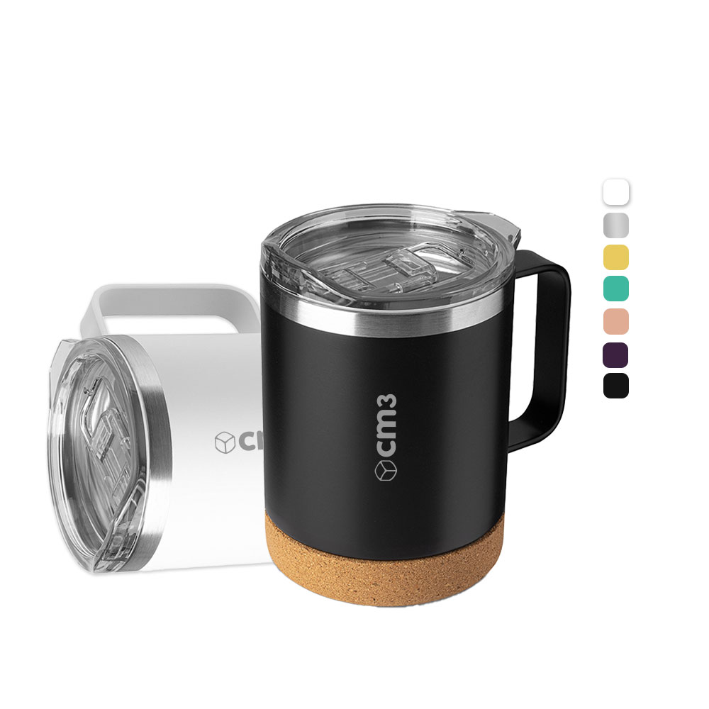 Brindes Personalizados - Caneca Metal Térmica 350ml Personalizada