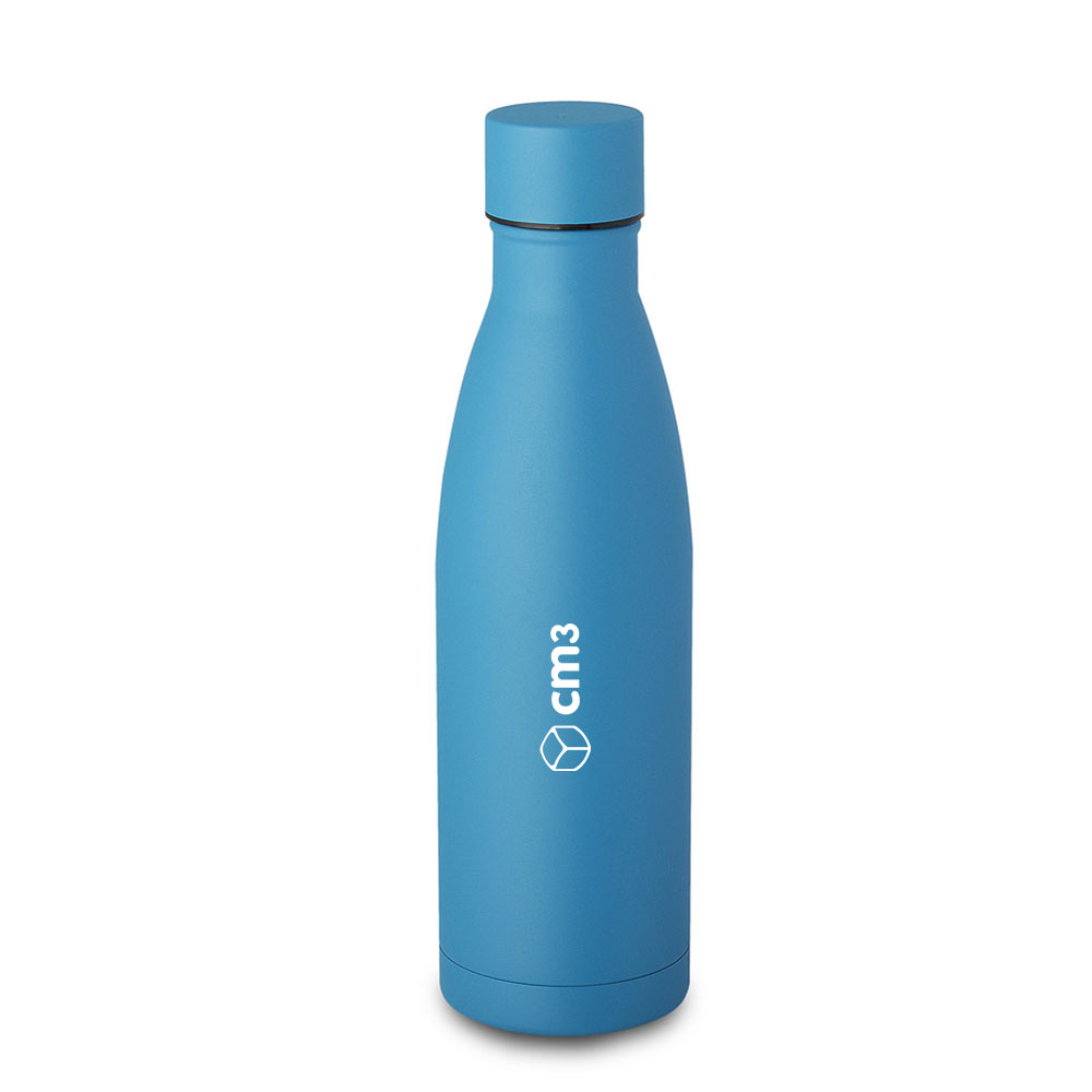 Brindes Personalizados - Garrafa Metal Fosca Térmica 500ml Personalizada