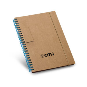 Brindes Personalizados - Caderno de Anotações Pautado com Espiral Personalizado