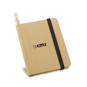 Brindes Personalizados - Mini Caderno de Anotações com Lápis Personalizado