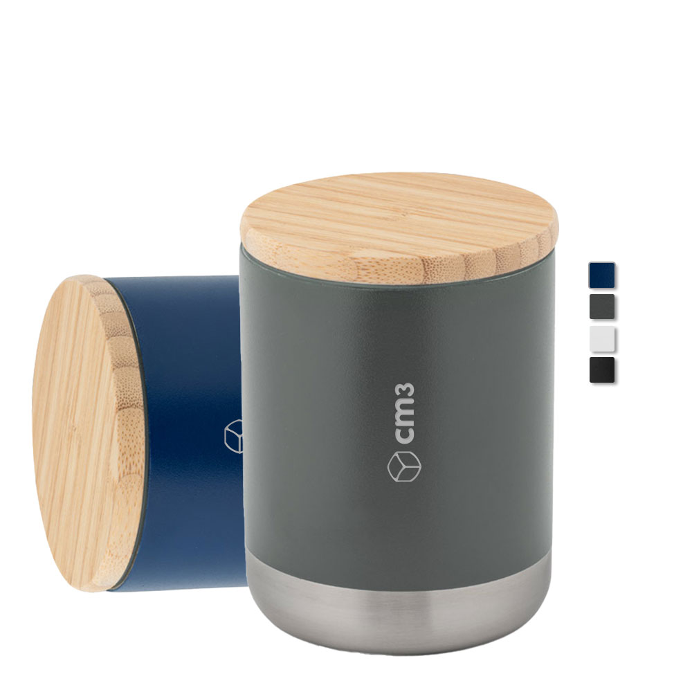 Copo Metal Parede Dupla 370ml Personalizado