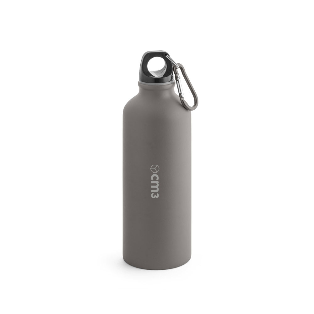 Brindes Personalizados - Garrafa Metal com Mosquetão 550ml Personalizada
