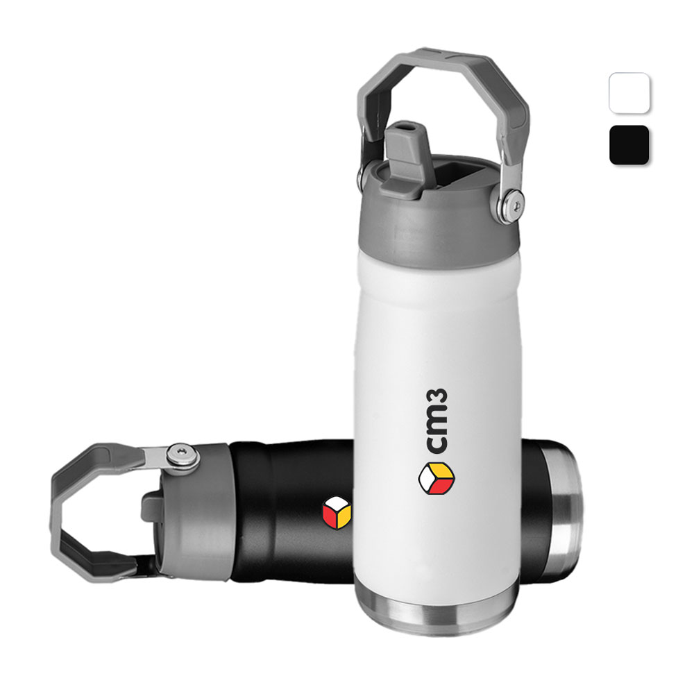 Brindes Personalizados - Garrafa Metal Térmica 650ml Personalizada