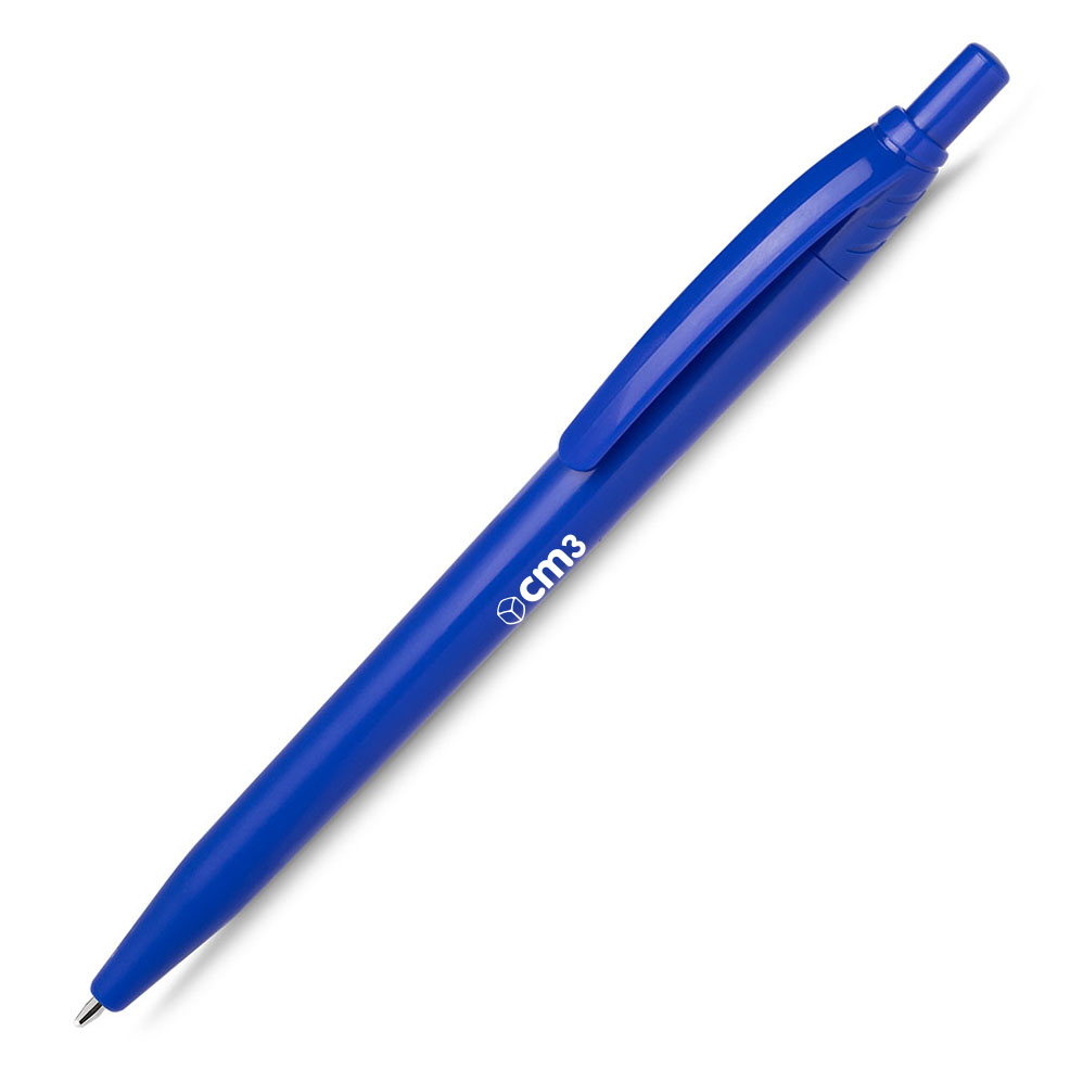 Brindes Personalizados - Caneta Plástica Corpo Color Personalizada