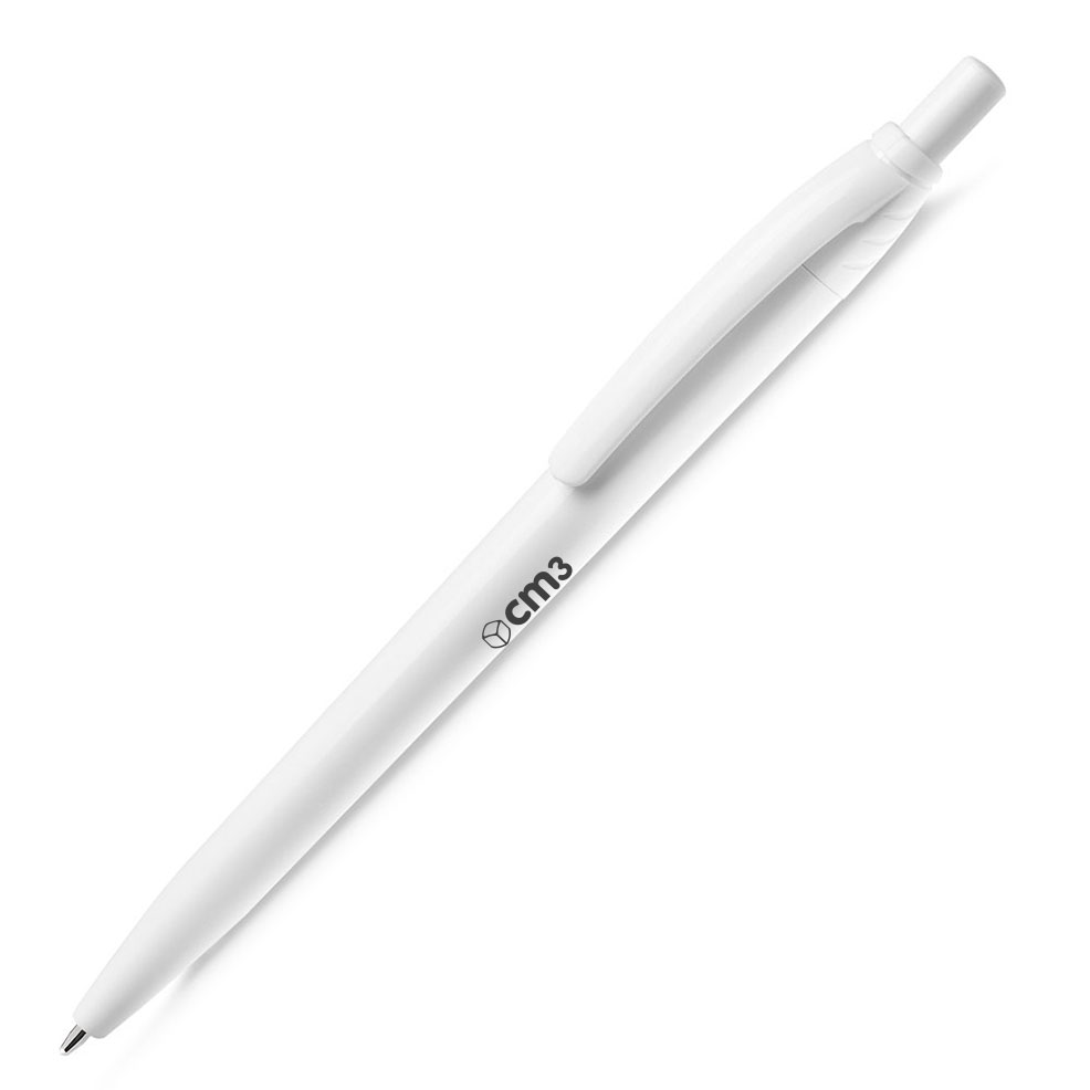 Brindes Personalizados - Caneta Plástica Corpo Color Personalizada