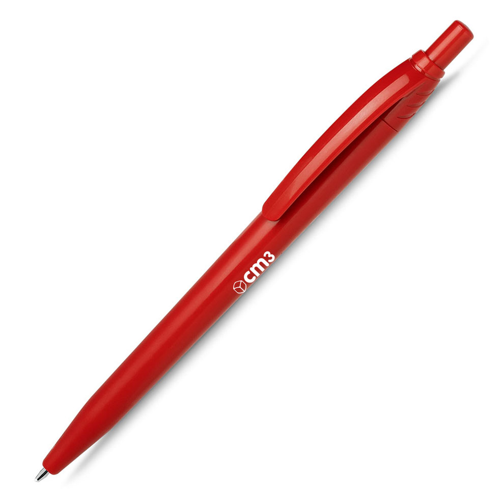 Brindes Personalizados - Caneta Plástica Corpo Color Personalizada