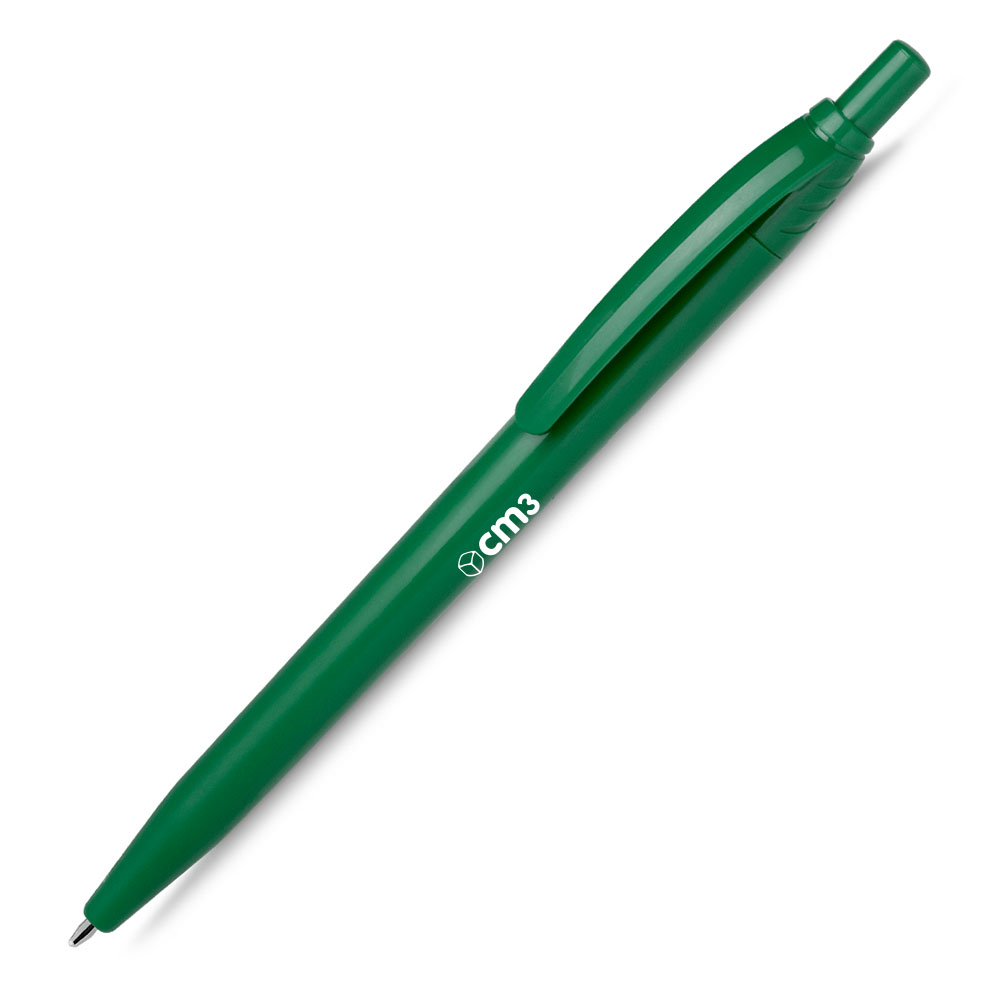 Brindes Personalizados - Caneta Plástica Corpo Color Personalizada