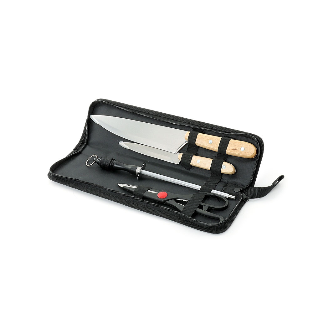 Brindes Personalizados - Kit Churrasco 4 Peças com Estojo Personalizado