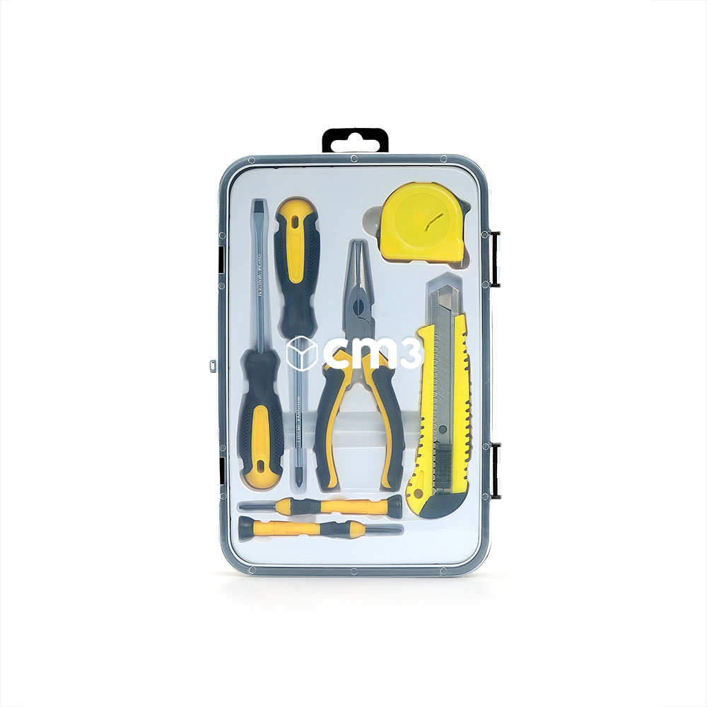 Brindes Personalizados - Kit de Ferramentas 7 Peças com Estojo Personalizado