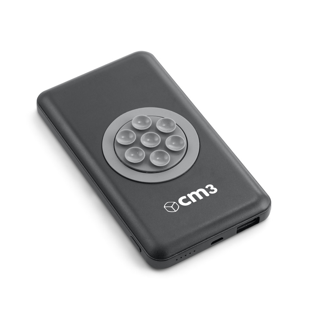 Brindes Personalizados - Carregador Wireless e Power Bank 4000 mAh Personalizado