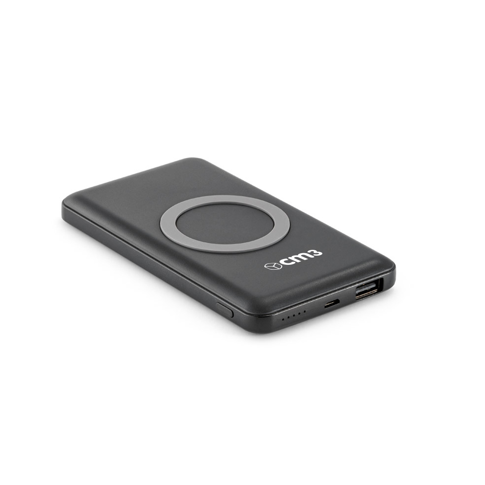 Brindes Personalizados - Carregador Wireless e Power Bank 4000 mAh Personalizado