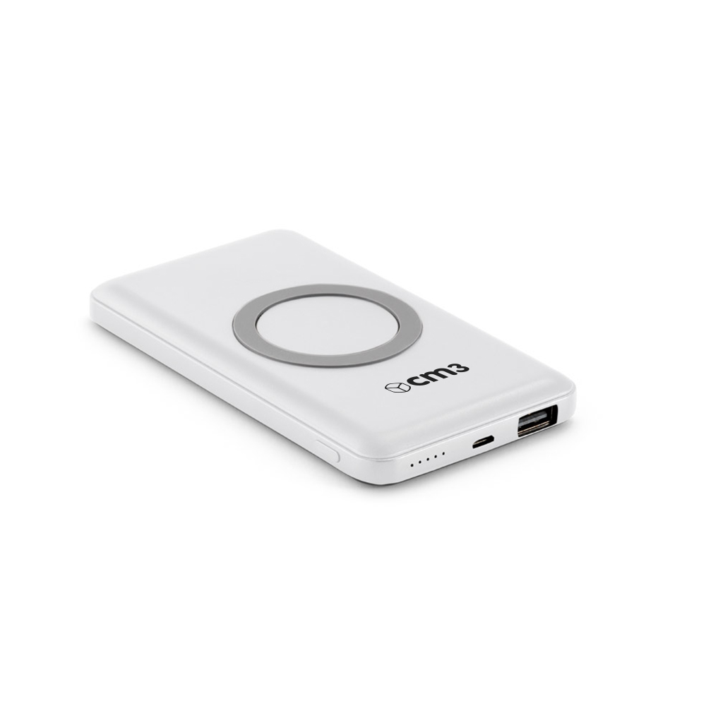 Brindes Personalizados - Carregador Wireless e Power Bank 4000 mAh Personalizado