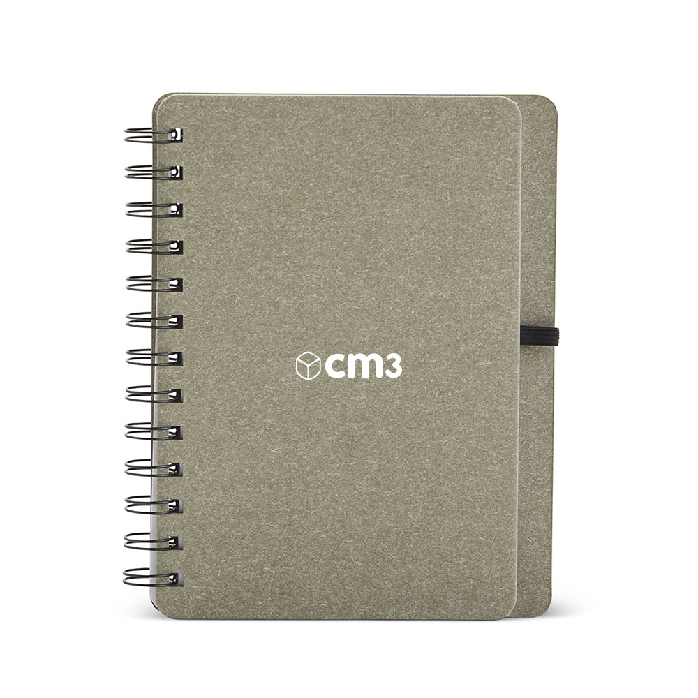 Brindes Personalizados - Caderno de Anotações Ecológico Pautado Personalizado