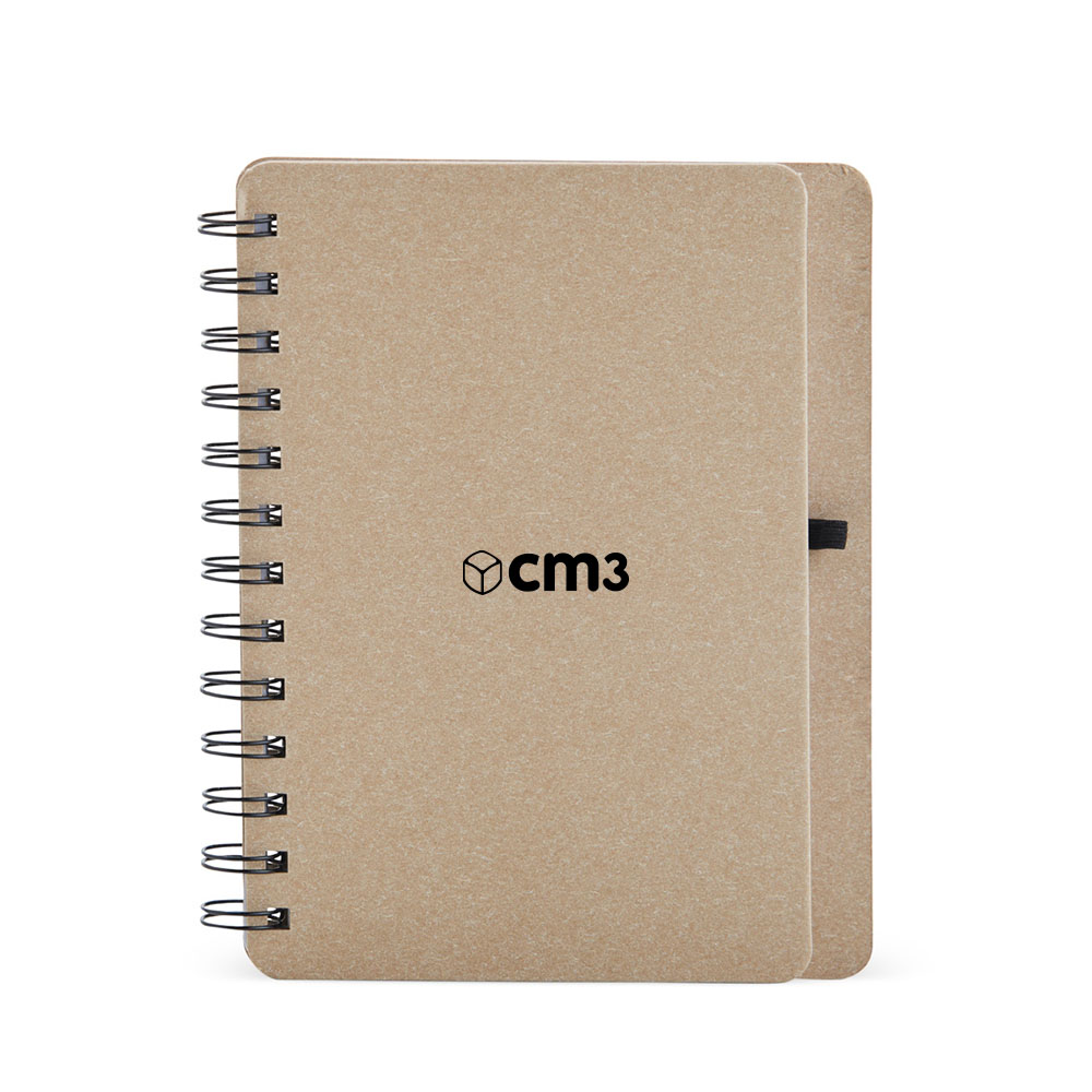 Brindes Personalizados - Caderno de Anotações Ecológico Pautado Personalizado